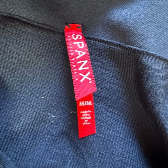 SPANX women's size medium maternity Mama Ankle Jeanish Twilight Rinse jeans - Picture 12 of 13